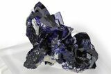 VIbrant, Gemmy Azurite Crystal Cluster - Milpillas Mine, Mexico #240666-2